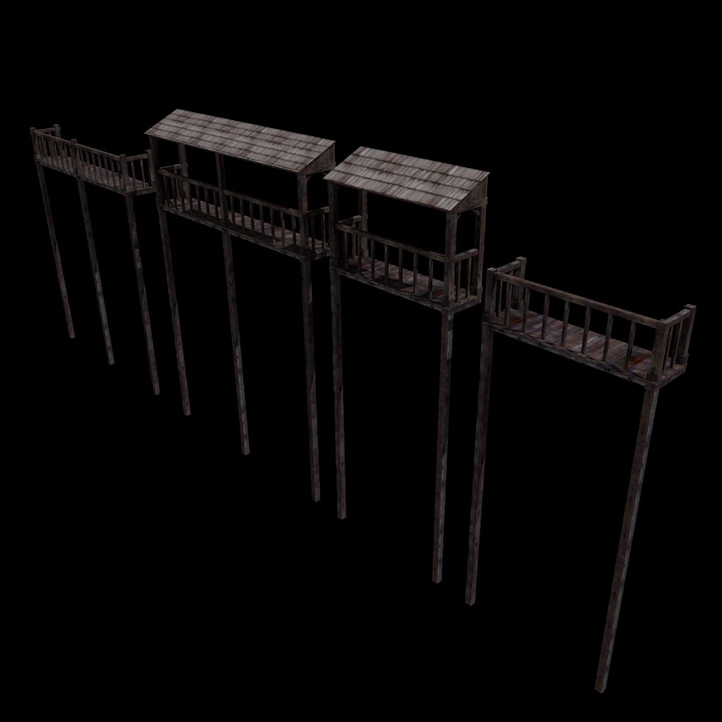 Medieval Modular Design: Balcony preview image 1